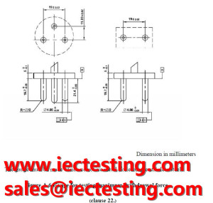 TIS 166-2549Figure A.6 Gauge for testing maximum withdrawal force