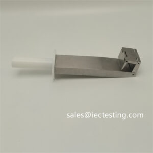 IEC 62368-1 Figure V4 Test Finger Probe Wedge Probe For Testing Document Shredders