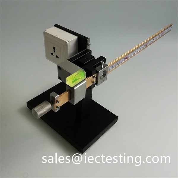 BS1363 Figure 37-turning moment apparatus