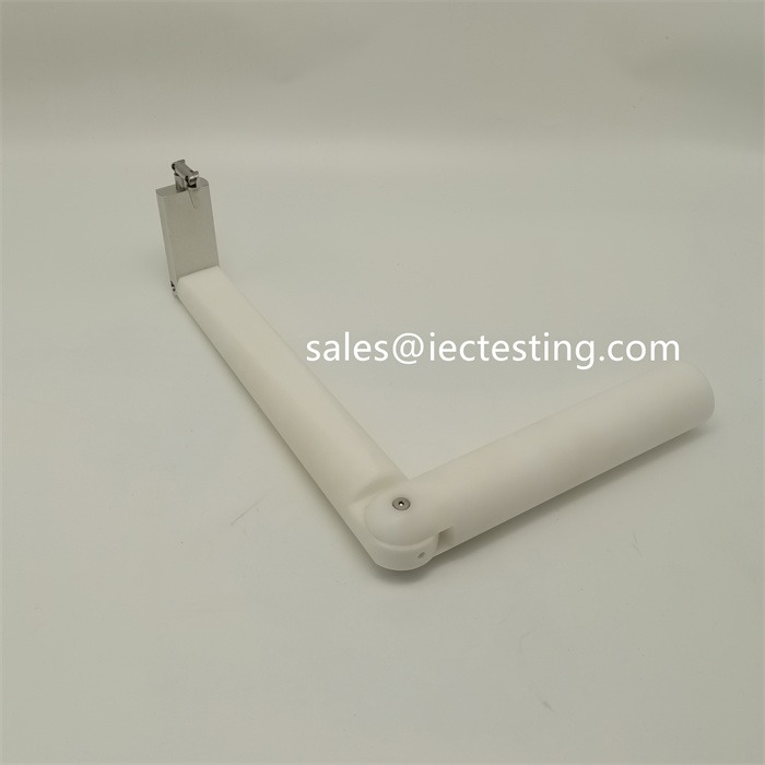 EN50636-2-100 figure 2 Arm Probe for Testing Tortuous Path Guarding of Cutting Means Through the Feed Intake Opening