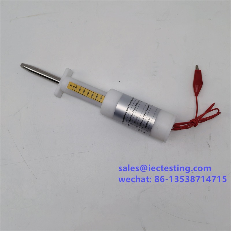 Rigid Test Finger Probe with 75N Thrust with IEC 61032 Standard