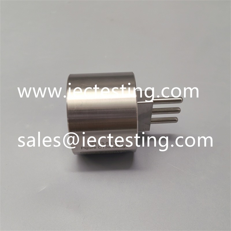 CEI 23-50 V4 Figure 13b Gauge for Italy Standard Plug and Socket Outlets