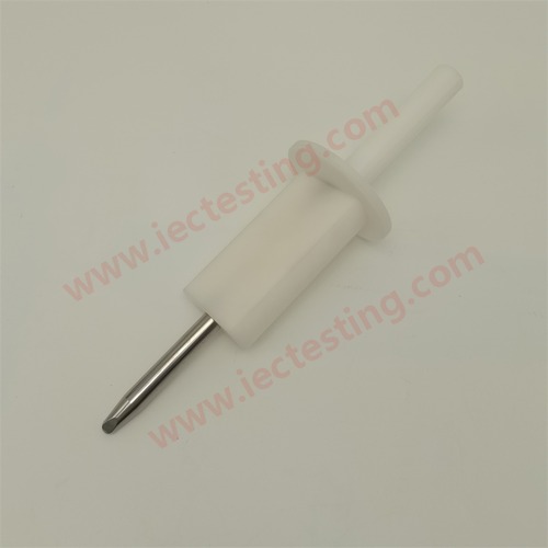 Rigid test finger probe 11 stainless steel finger and nylon handle SC-0211