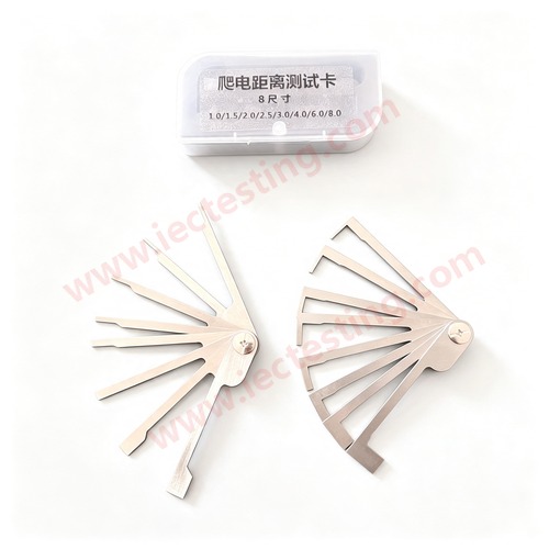 Straight and L-shaped gauge blades