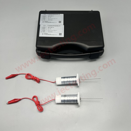 NF C 61-314 Figure 9 (SC-TT02, 20 N) and Figure 10 (SC-TT03, 1 N) shutter test probes