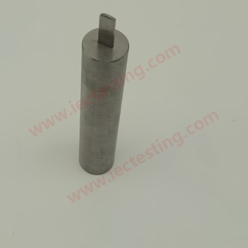 TIS 166-2549 Figure A.10 gauge for minimum withdrawal force of current-carrying pole, flat-round pin socket-outlet
