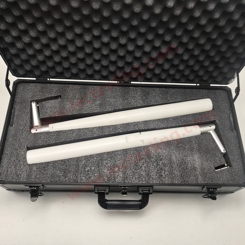 Young adult arm test probe set in fitted carrying case